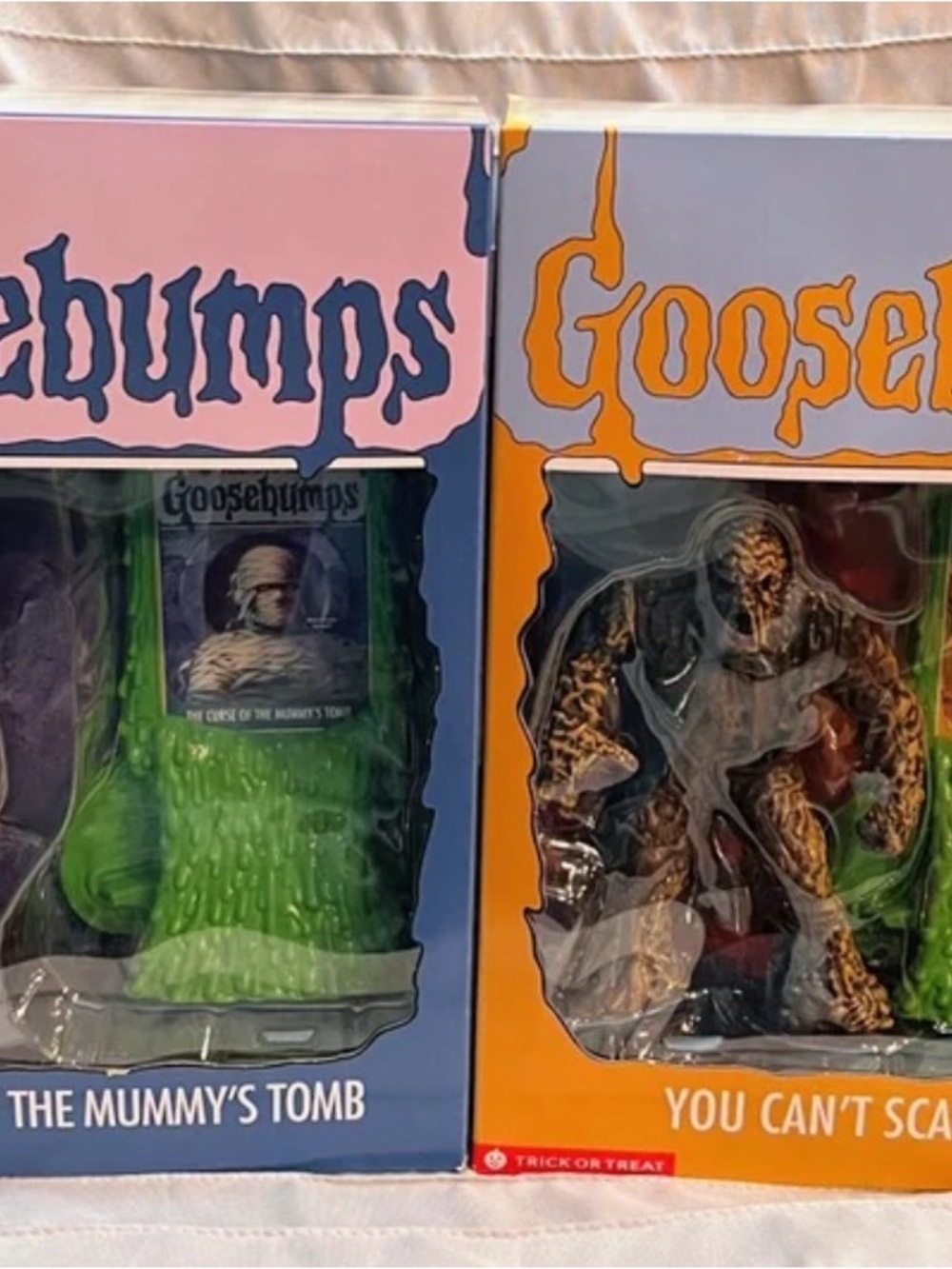 Goosebumps- Trick Or Treat- #15 You Can't Scare Me & #5 The Curse Of Mummys Tomb